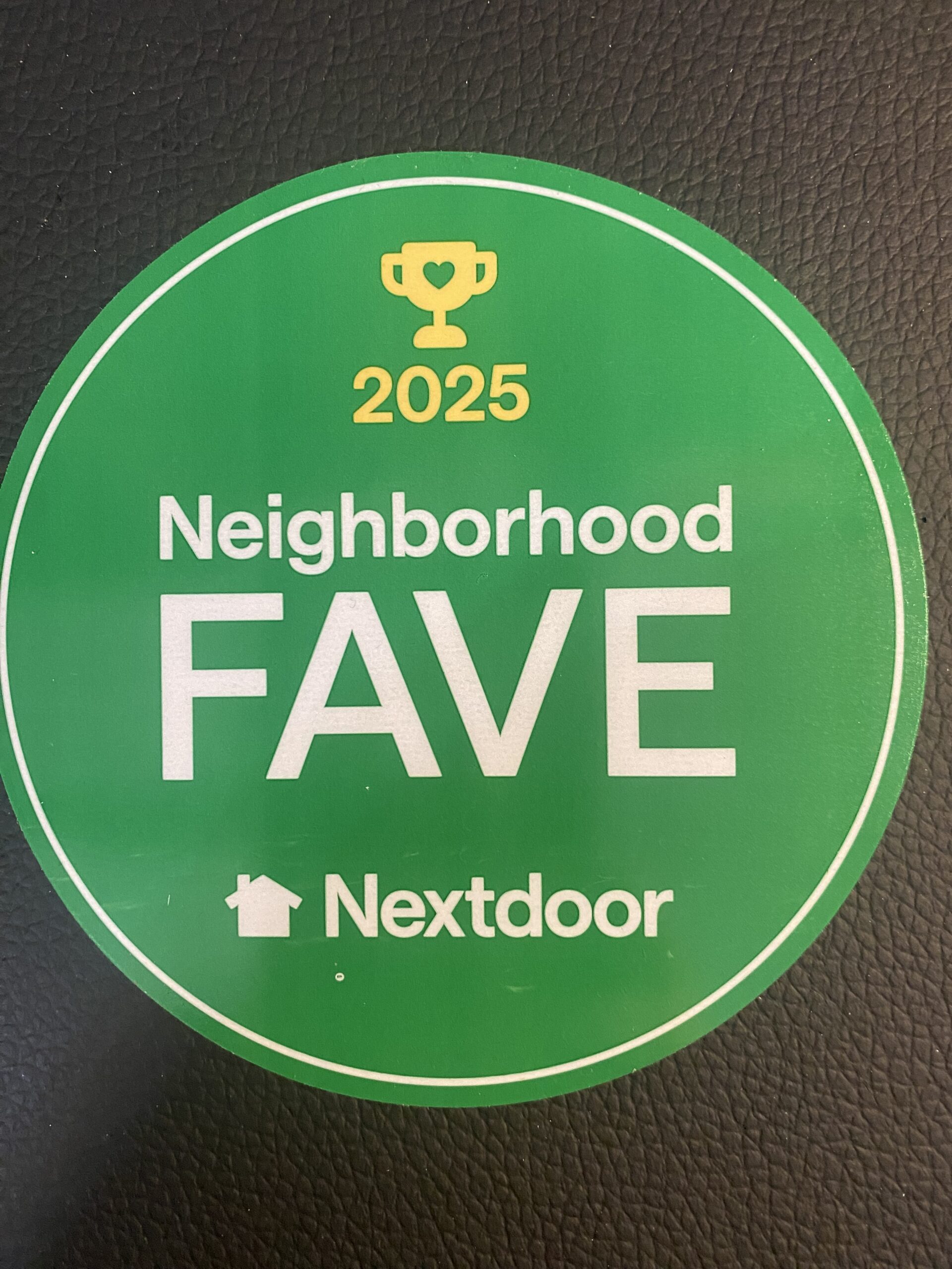Mac construction nextdoor neighborhood fave award — roofing contractor ozark al