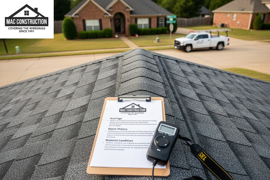 Roof leak repair dothan al