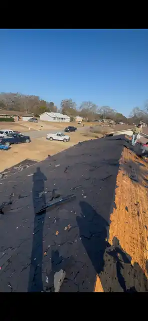 Before pociask — wide shot damage