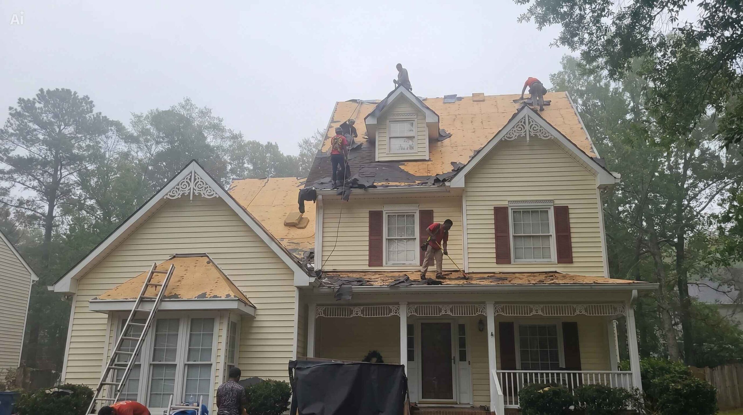 Roberts roof replacement after — Dothan AL