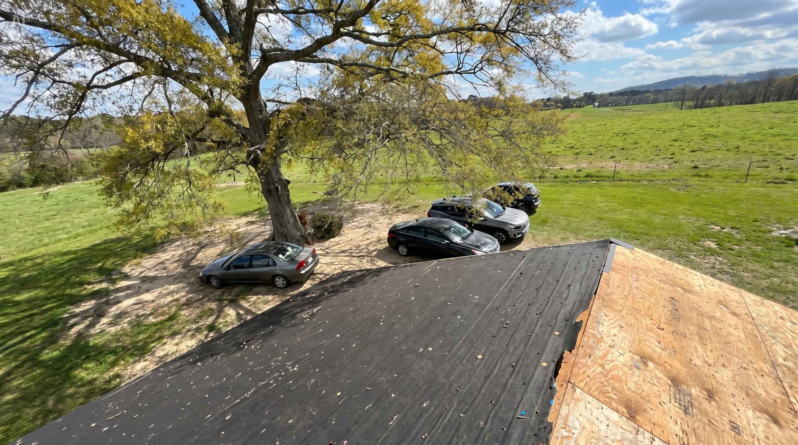 Headland roof before — Headland AL