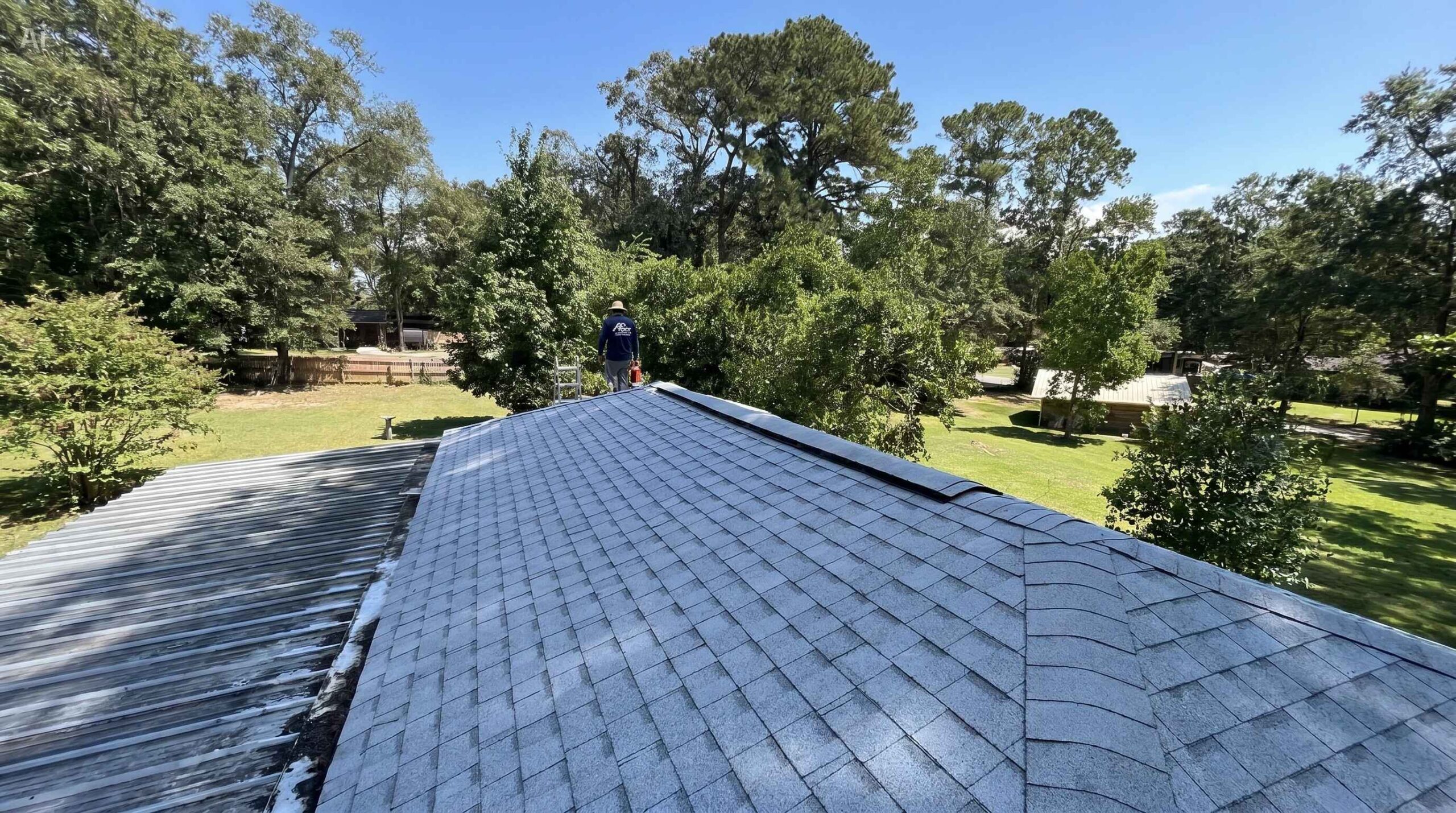 Hoyle roof before — Houston County AL