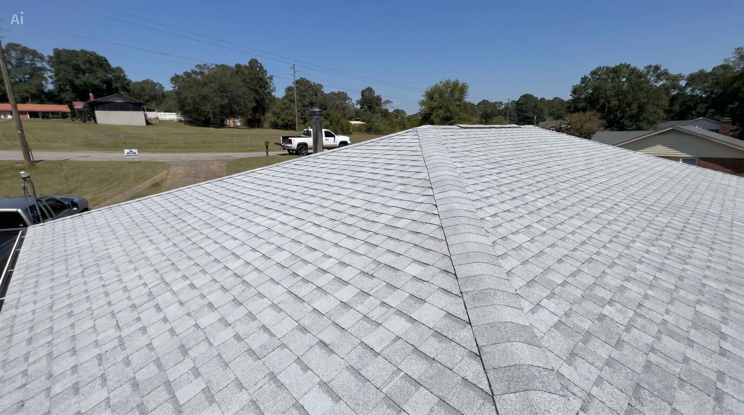 Hoyle roof replacement after — Houston County AL
