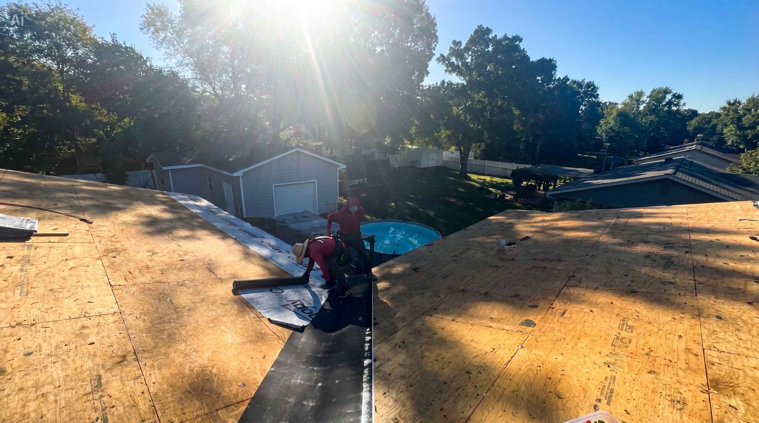 Kauhlers roof before — Dothan AL