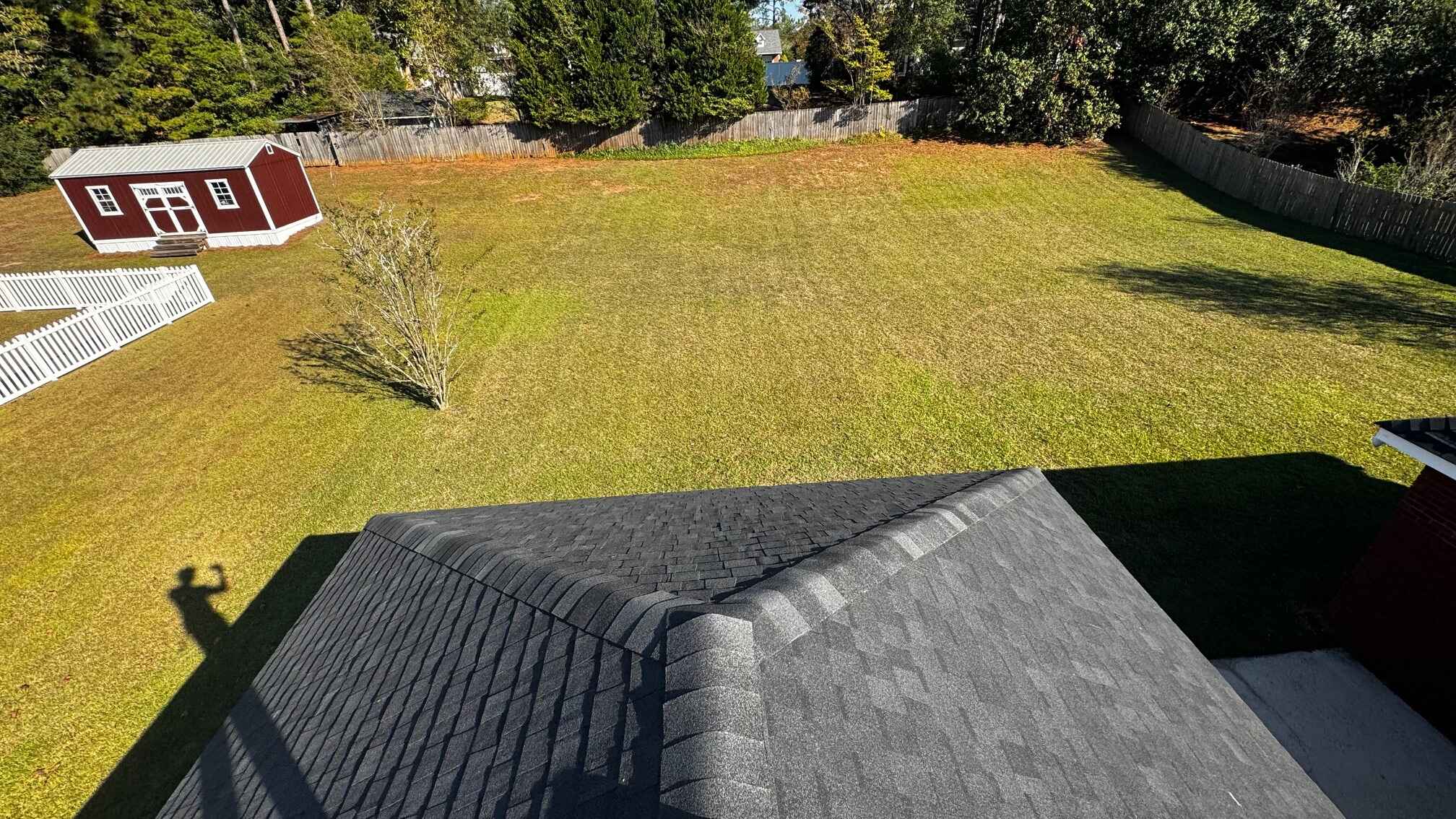 Robles roof before — Dothan AL