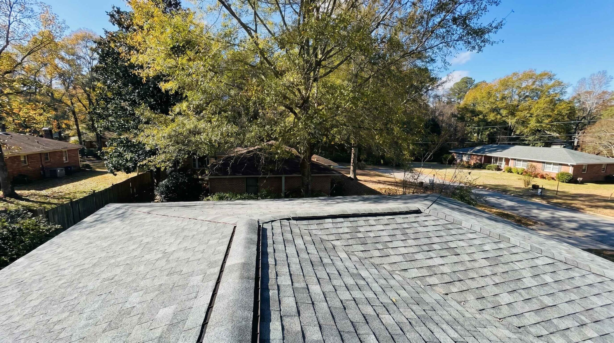 Rosebud roof before — Houston County AL