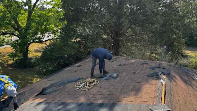 emergency roof repair Dothan AL — Dothan Westgate Before during and after