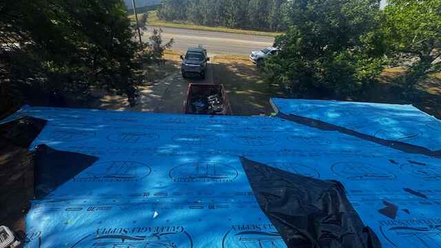 Real roof repair completed in Houston County AL by MAC Construction