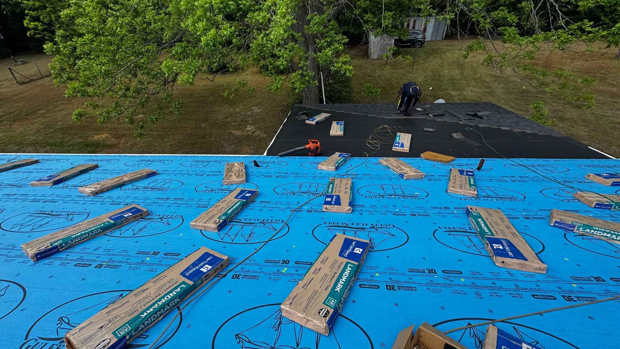 Real roof replacement project in Dothan, Houston County AL by MAC Construction