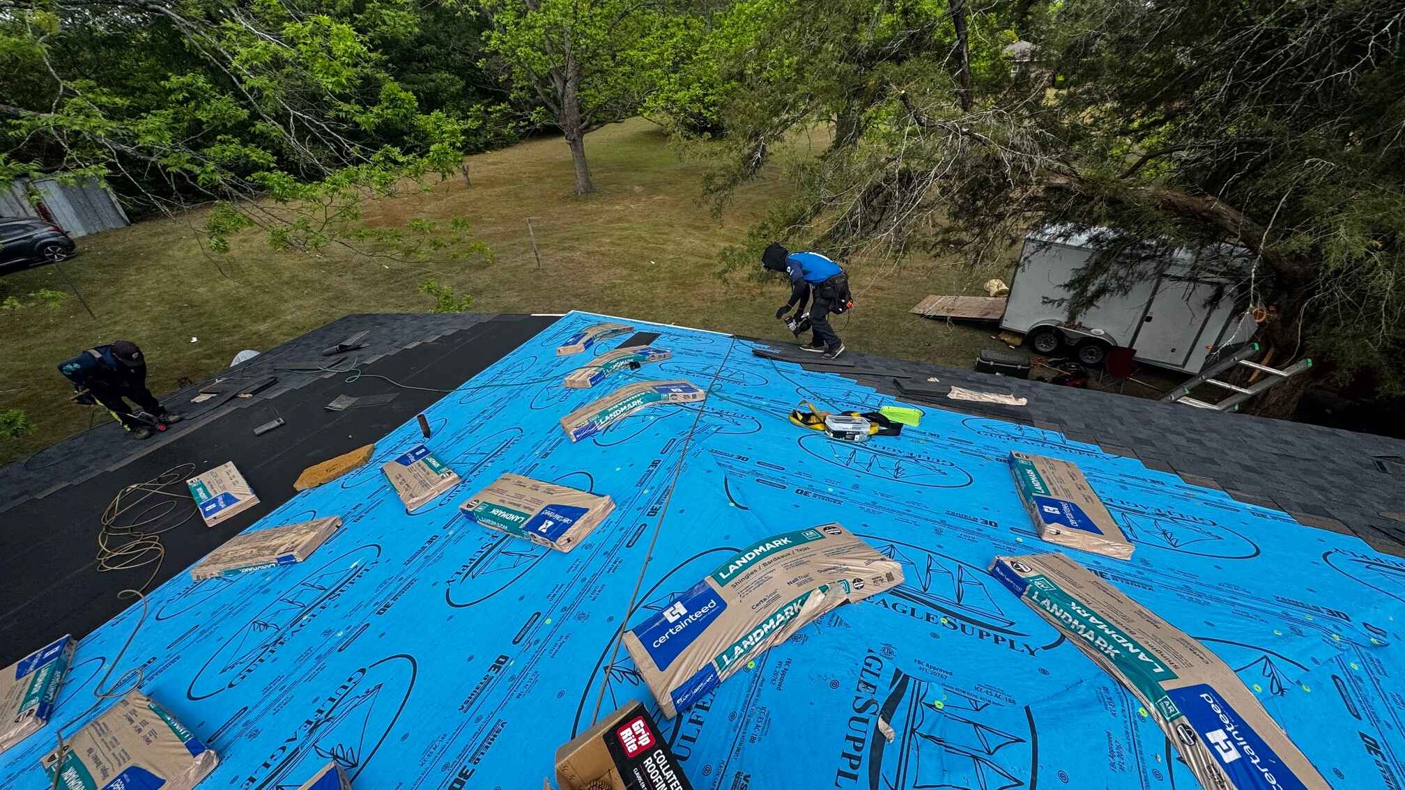 Real roof replacement project in Dothan, Houston County AL by MAC Construction