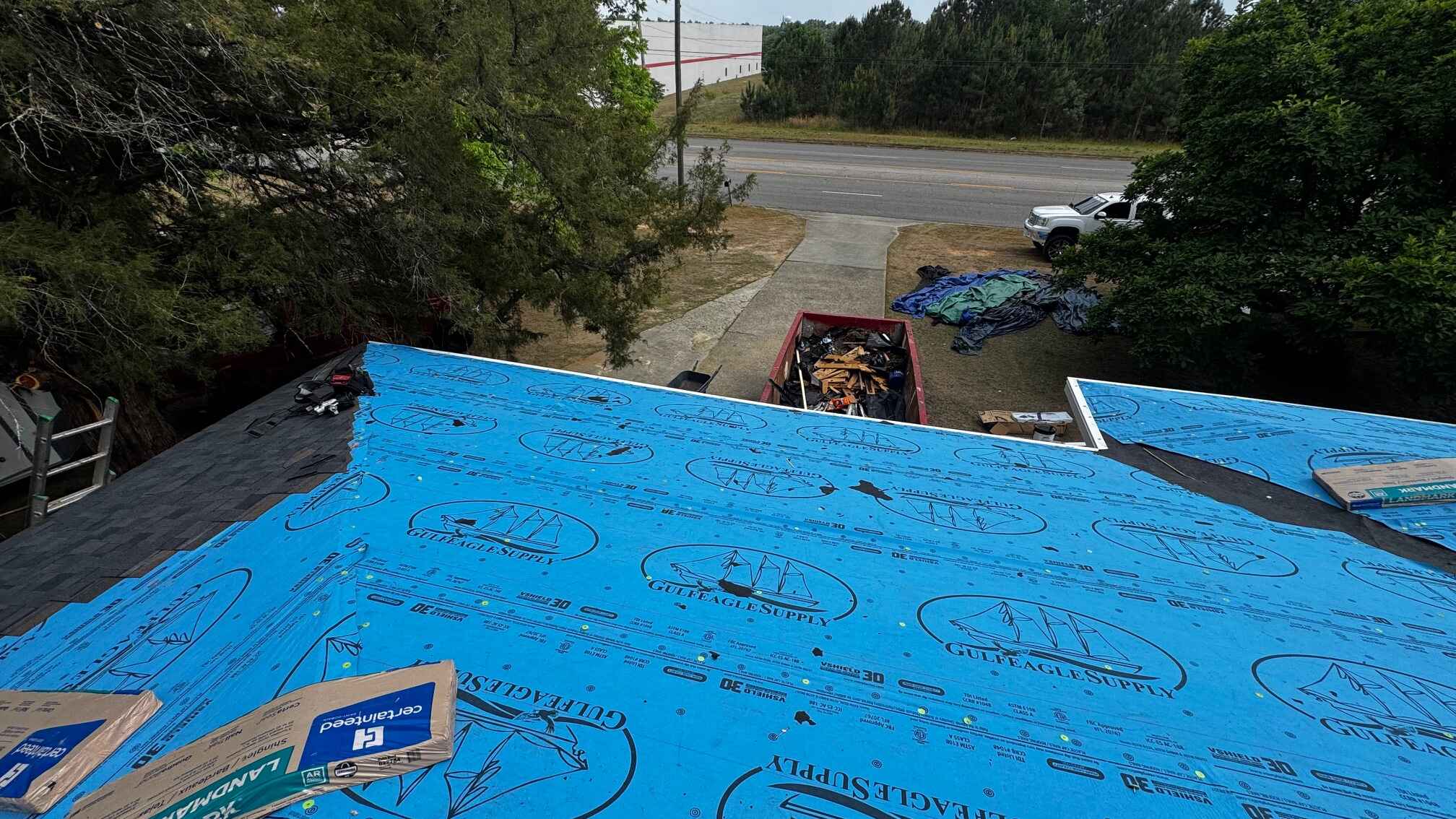 Real roof replacement project in Dothan, Houston County AL by MAC Construction