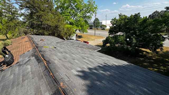 emergency roof repair Dothan AL — Dothan Westgate Before during and after