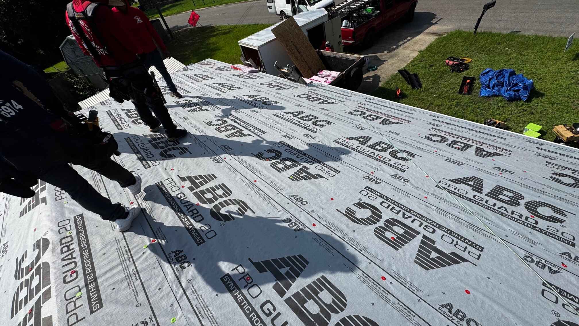 Real roof replacement project in Dale County AL by MAC Construction