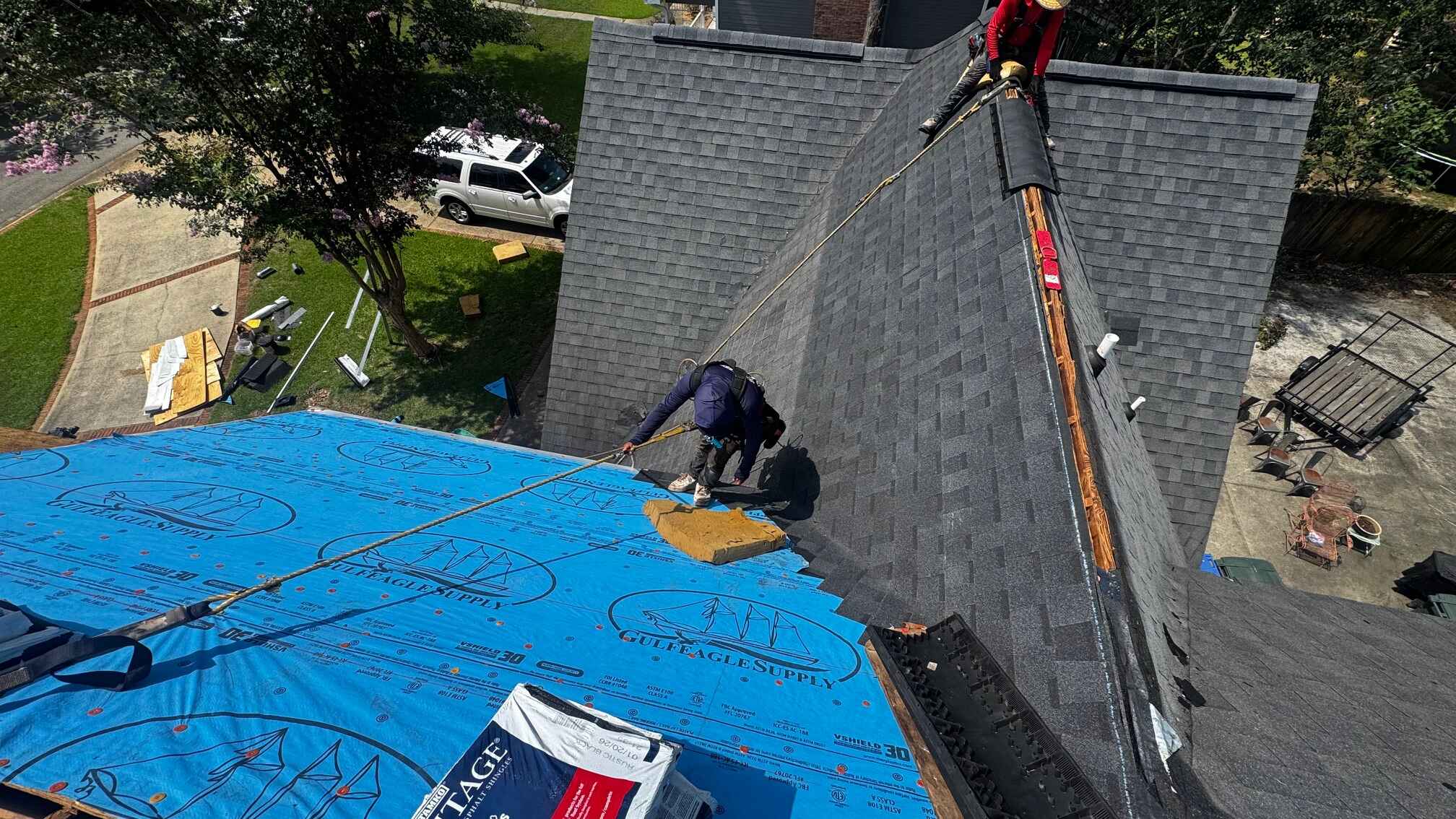 Roofing Ozark AL — completed metal roof repair by MAC Construction