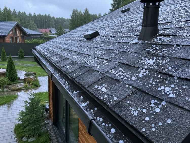 Impact resistant roof getting hail damage Impact-resistant roof getting hail damage